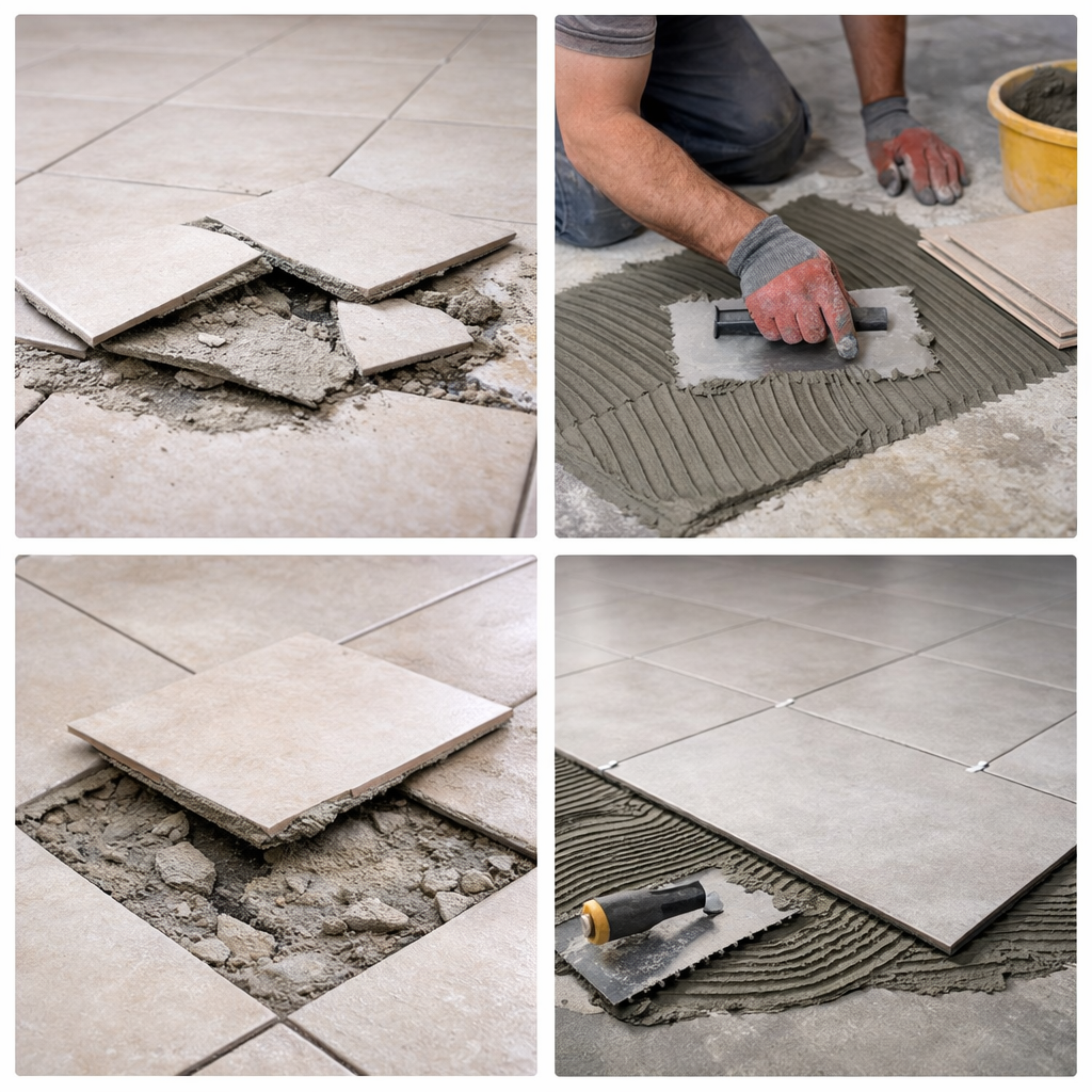 Why Tiles Start Popping and How the Right Tile Adhesive Prevents It