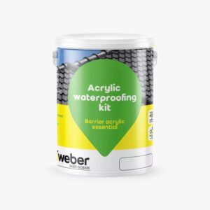 Weber Barrier Acrylic Essential Black