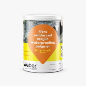 Weber Barrier Acrylic Fiber Grey