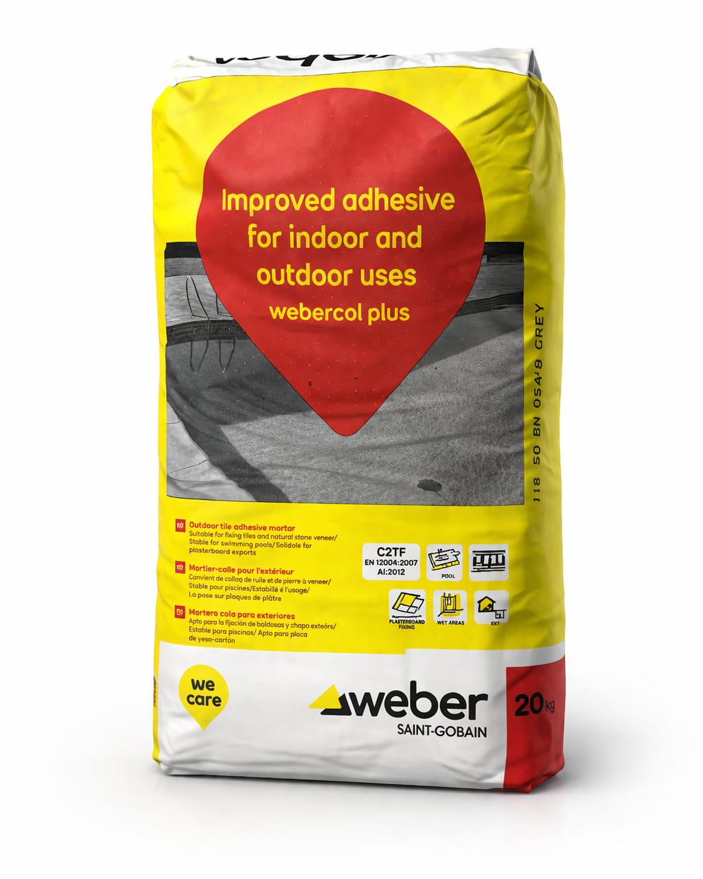 Webercol Plus White - 20kg