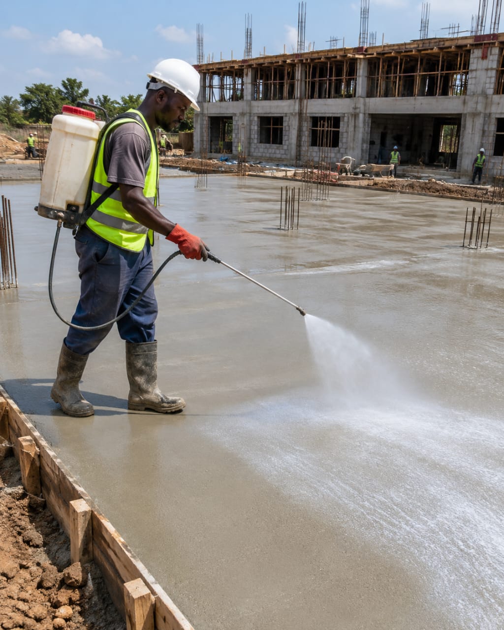 What Does a Concrete Curing Compound Do?