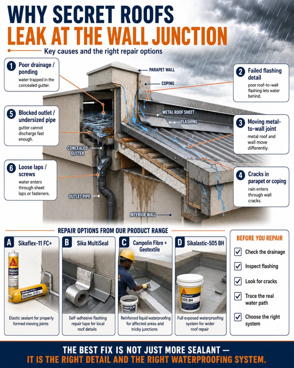 Why Secret Roofs Leak in Ghana and How to Approach the Problem